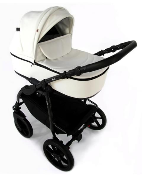Детская коляска Sevillababy Uno 2 в 1 белый экокожа