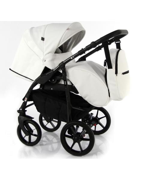 Детская коляска Sevillababy Uno 2 в 1 белый экокожа