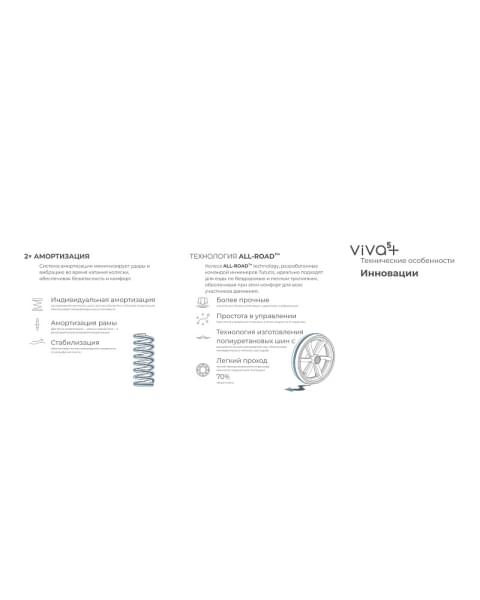 Детская коляска Tutis Viva 5 Plus Leather 2024 2 в 1 1452149 Cappuccino