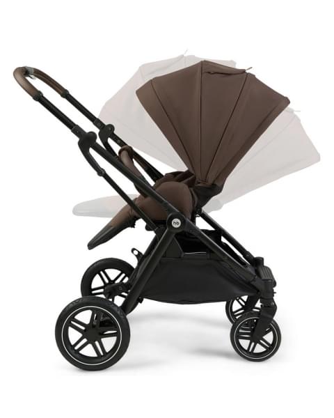 Детская прогулочная коляска Happy Baby Luna 360 dark brown
