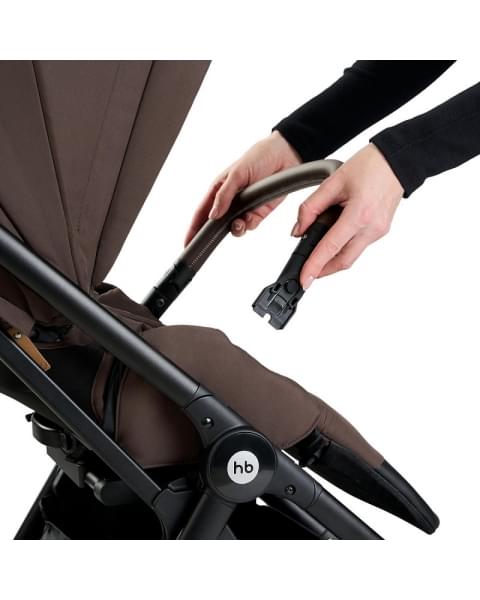 Детская прогулочная коляска Happy Baby Luna 360 dark brown