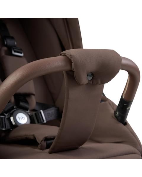 Детская прогулочная коляска Happy Baby Luna 360 dark brown