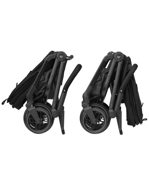 Детская прогулочная коляска Maxi-Cosi Leona² большие колеса 1204390110 Twillic Black черный