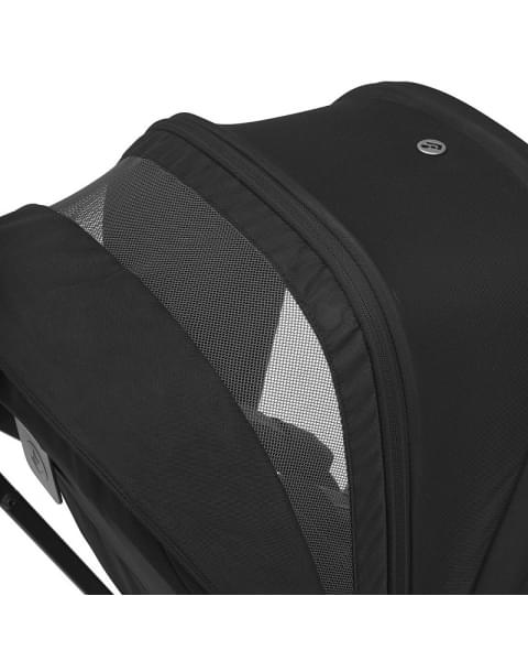 Детская прогулочная коляска Maxi-Cosi Leona² большие колеса 1204390110 Twillic Black черный