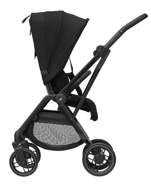 Детская прогулочная коляска Maxi-Cosi Leona² большие колеса 1204390110 Twillic Black черный
