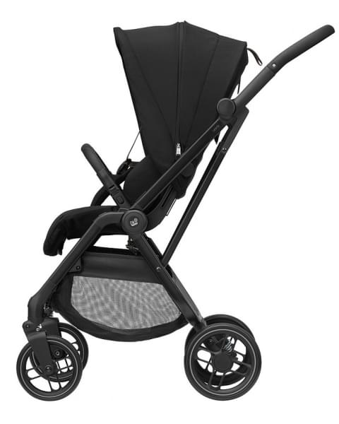Детская прогулочная коляска Maxi-Cosi Leona² большие колеса 1204390110 Twillic Black черный