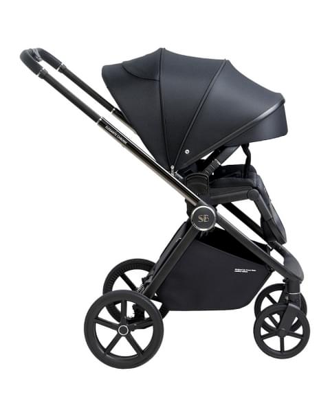 Детская прогулочная коляска Sweet Baby Elegante Chrome/Black