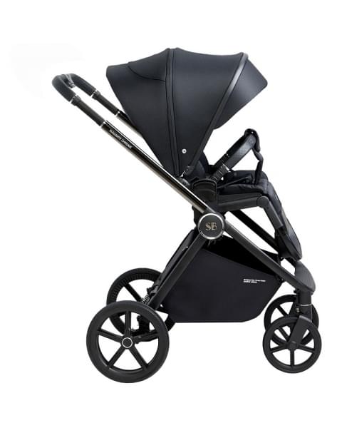 Детская прогулочная коляска Sweet Baby Elegante Chrome/Black