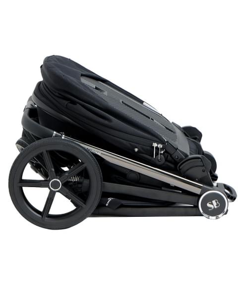 Детская прогулочная коляска Sweet Baby Elegante Chrome/Black