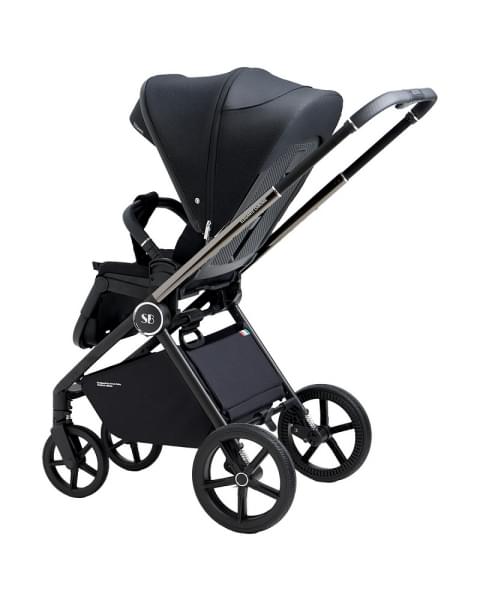 Детская прогулочная коляска Sweet Baby Elegante Chrome/Black