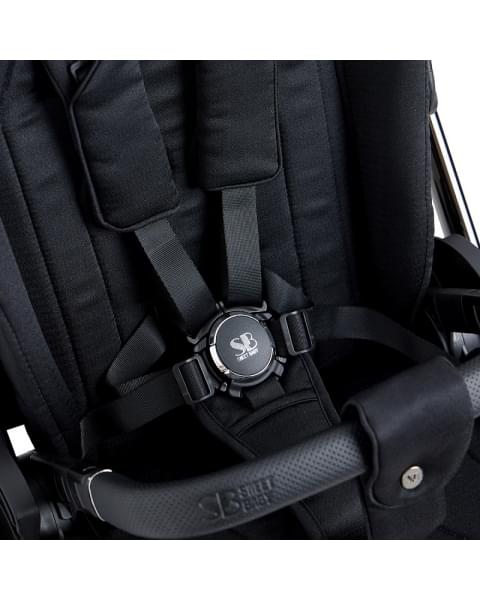 Детская прогулочная коляска Sweet Baby Elegante Chrome/Black