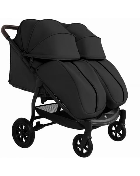Детская прогулочная коляска для двойни Sweet Baby Donna Black