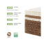 Детский матрас Plitex Bamboo Nature (120х60х11 см)