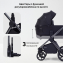 Детская коляска Rant Falcon Soft Therm 3 в 1 с автокреслом Miro Black