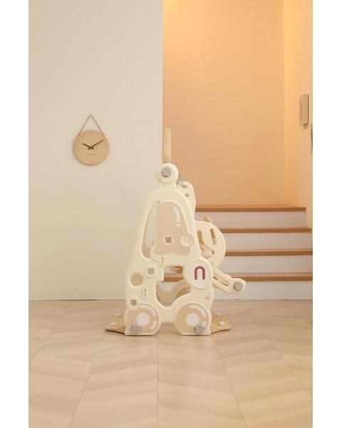 Горка с качелями UNIX Kids Car Camel