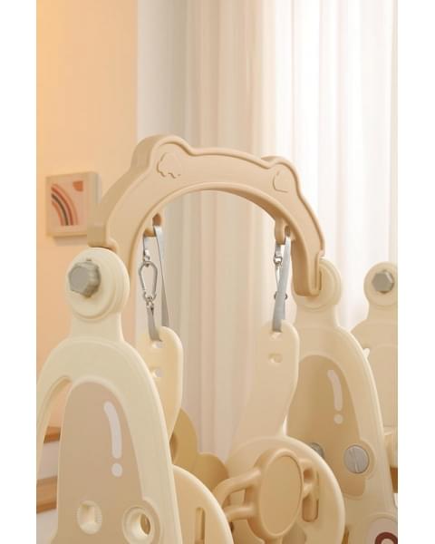 Горка с качелями UNIX Kids Car Camel