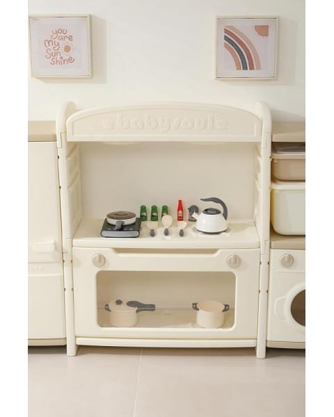 Кухня детская UNIX Kids Cook & Store 2 ящика Camel