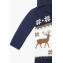 Комбинезон Amarobaby Pure Love Christmas синий 56