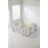 Манеж UNIX Kids Ocean 151x151 см Grey