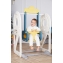 Игровой комплекс с горкой и качелями UNIX Kids Bus 171 см Yellow