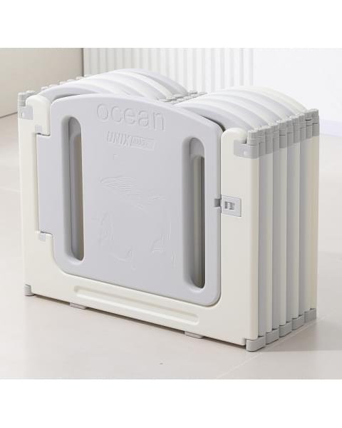 Манеж UNIX Kids Ocean 151x151 см Grey