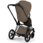 Коляска Cybex Priam V Matt Black Style Collection 2 в 1 Coconut Brown