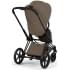 Коляска Cybex Priam V Matt Black Style Collection 2 в 1 Coconut Brown