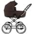 Детская коляска люлька Roan Bass Next Classic d14 2.0 1 в 1 BSNC/103/1 Turkish Coffe/Black/руч.Cappuccino