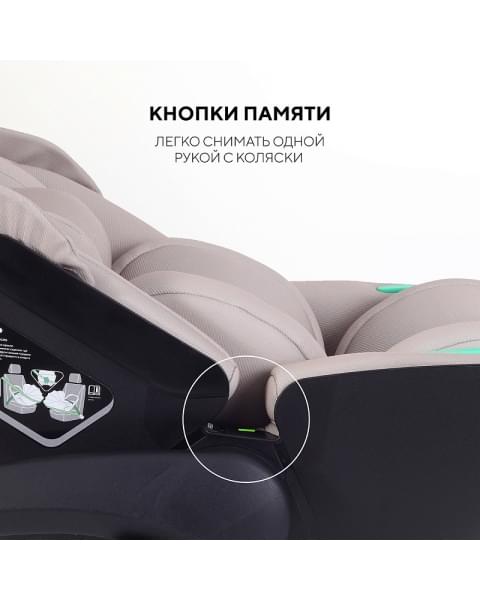 Автокресло Rant Miro с базой Isofix Beige