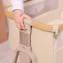 Колыбель приставная Tutti Bambini CoZee Air 2 с колесами Toasted Oak/Sand