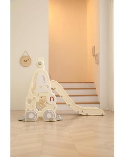 Горка с качелями UNIX Kids Car Camel