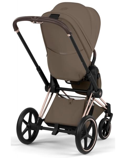 Коляска Cybex Priam V Rosegold Style Collection 2 в 1 Coconut Brown