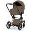 Коляска Cybex Priam V Rosegold Style Collection 2 в 1 Coconut Brown