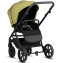 Детская коляска 3 в 1 Tutis Leo 3+ с автокреслом Beno Black (302) Green