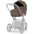 Коляска Cybex Priam V Matt Black Style Collection 2 в 1 Coconut Brown