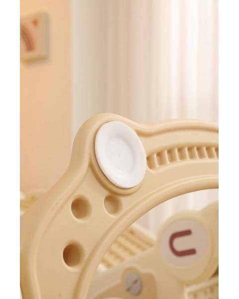 Горка с качелями UNIX Kids Car Camel