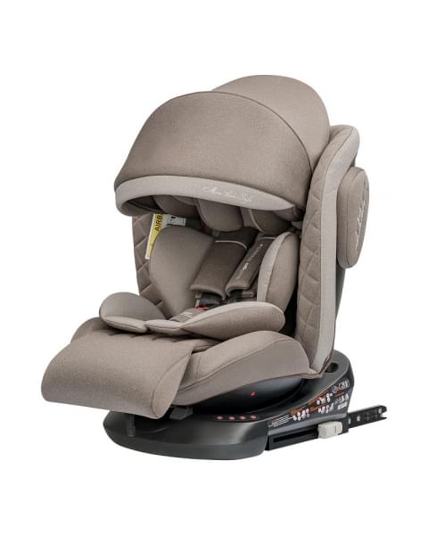 Автокресло Indigo Smart plus Isofix бежевый-коричневый