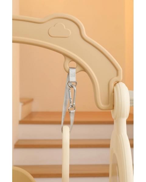 Горка с качелями UNIX Kids Car Camel