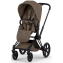 Коляска Cybex Priam V Matt Black Style Collection 2 в 1 Coconut Brown