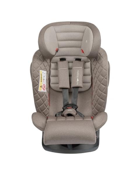Автокресло Indigo Smart plus Isofix бежевый-коричневый