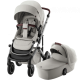 Коляска 2 в 1 Britax Roemer Smile 5Z Lux Collection, Linen Grey (Серый)