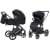 Коляска 2 в 1 Carrello Sigma CRL-6523 / 2025, Iridium Black (Черный)