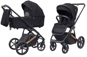 Коляска 2 в 1 Carrello Sigma CRL-6523 / 2025, Iridium Black (Черный)
