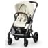 Коляска 2 в 1 Cybex Balios S Lux TPE 2025, Seashell Beige с дождевиком