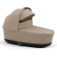 Коляска 2 в 1 Cybex Priam IV Platinum Collection шасси Matt Black, Cozy Beige (бежевый)