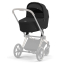 Коляска 2 в 1 Cybex Priam IV Platinum Collection шасси Chrome Brown, Sepia Black (Черный)