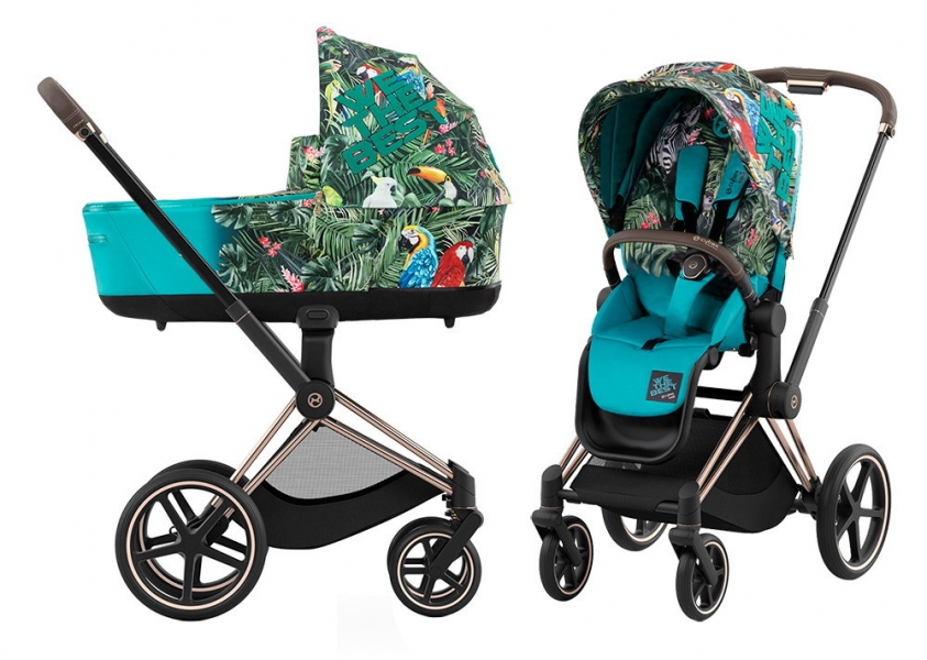 Коляска 2 в 1 Cybex Priam IV We The Best/Rosegold