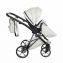Коляска 2 в 1 Junama Air Ecco, JAE-04 (Белый - Черный)