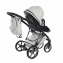 Коляска 2 в 1 Junama Air Ecco, JAE-04 (Белый - Черный)
