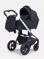 Коляска 2 в 1 Mowbaby Zoom Air Silver Black